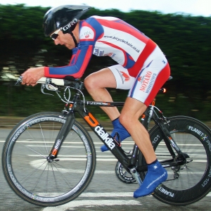 Andrew Wellings, Somerset Road Club in Time Trial action