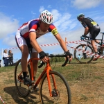 Andrew Wellings Somerset Road Club in Cyclo cross action